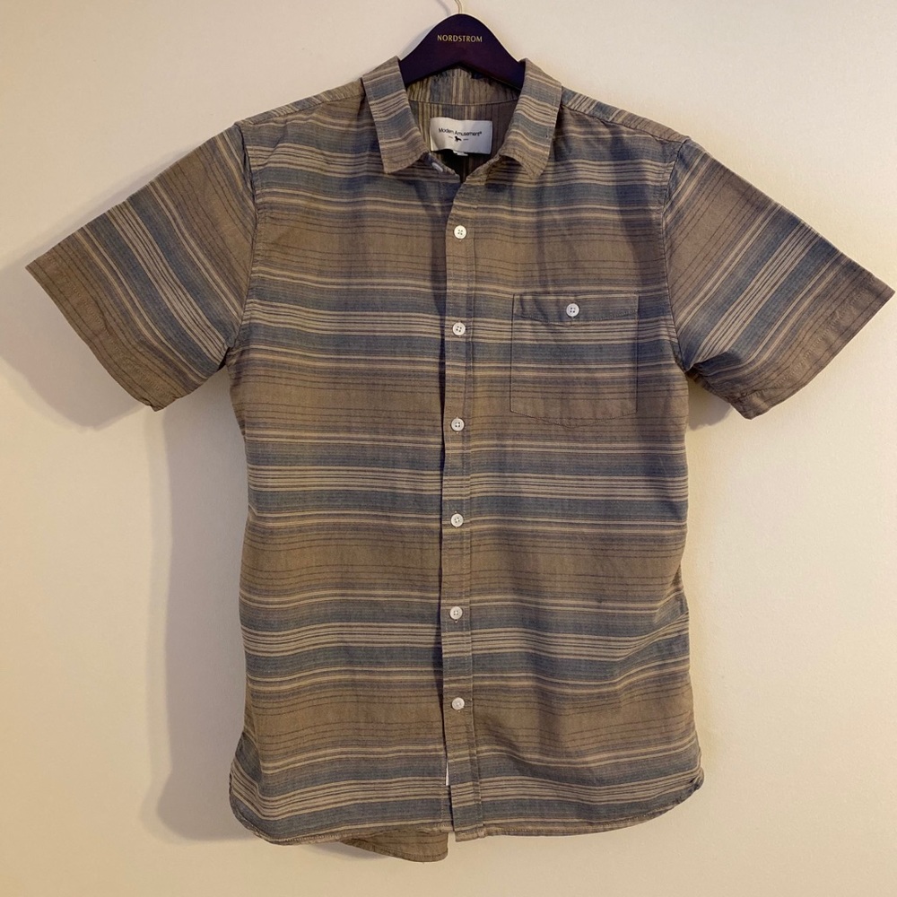 Modern Amusement Button Down Shirt